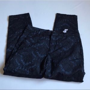 Zara Floral embroidered pants